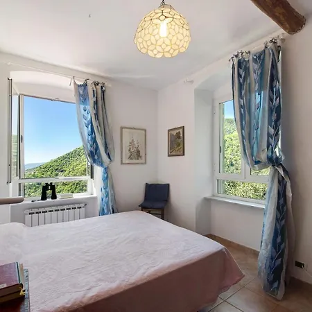 Villa Rustico Con Vista Mare Zoagli